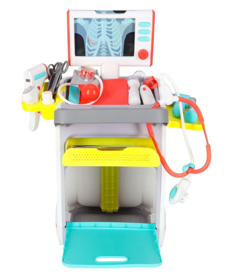 Valgustusega ultrasonograaf ja stetoskoop