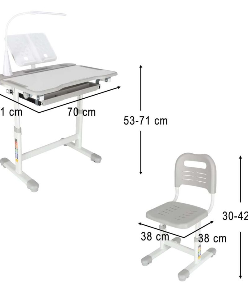 Ergonoomiline laud koolilapsele