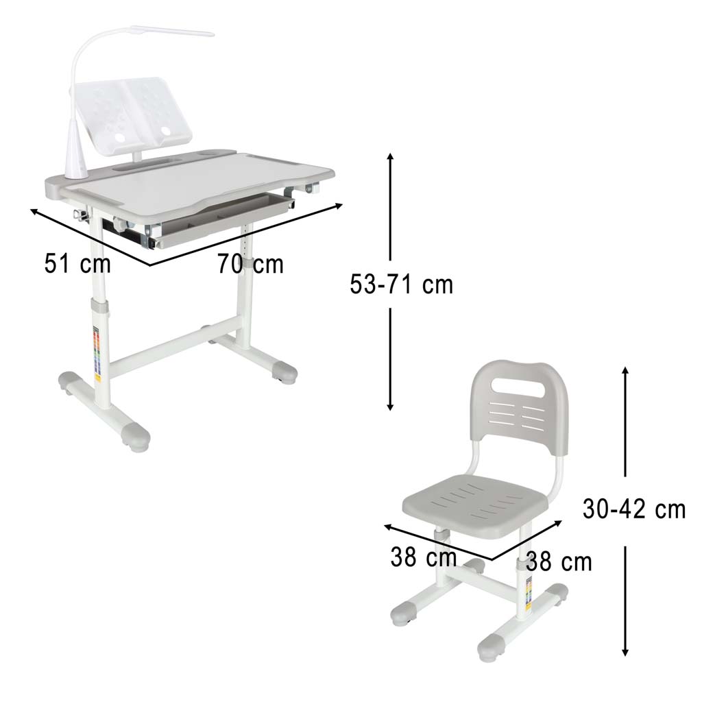 Ergonoomiline laud koolilapsele
