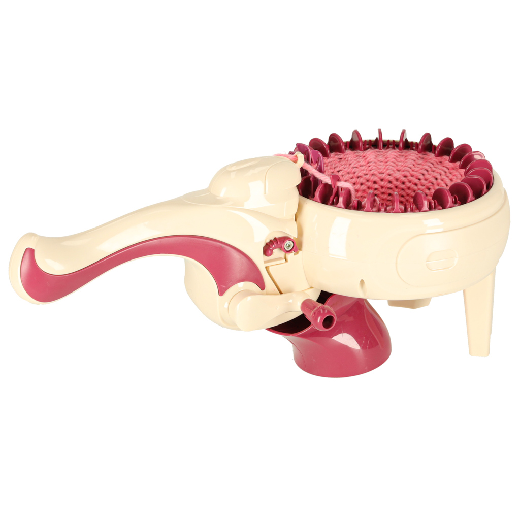 Värviline kudumismasin lastele