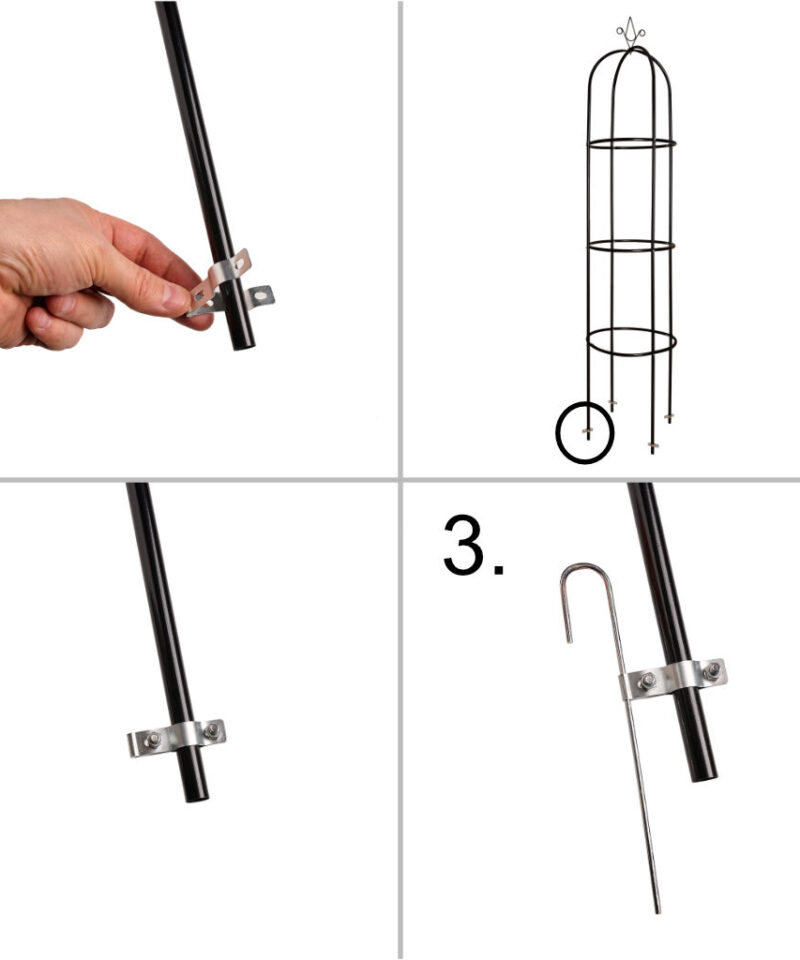 Aiapergola ronitaimede toetuseks