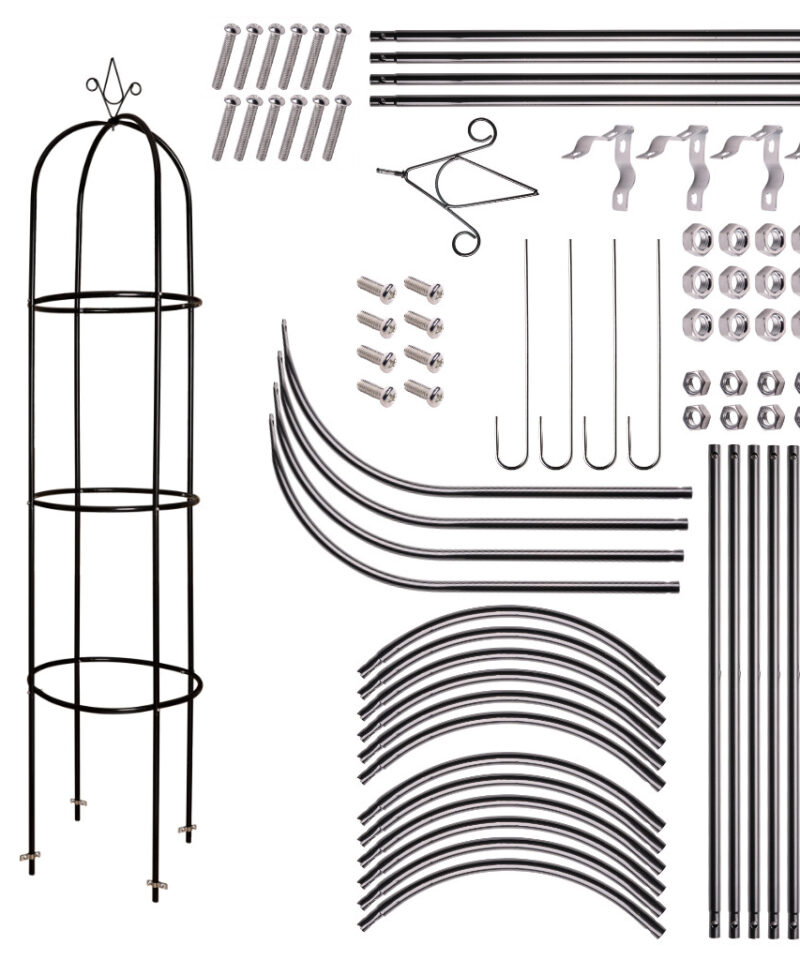 Vastupidav metallist pergola