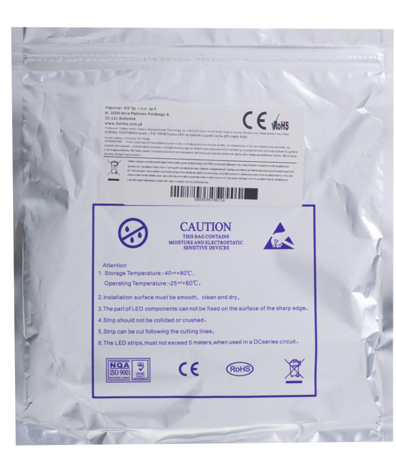 Külm valge LED-valgustus turvalisuse tagamiseks