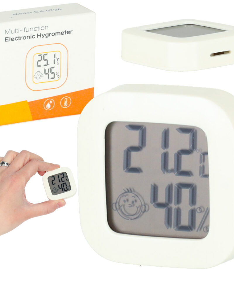 Digitaalne toatemperatuuri ja niiskuse mõõtja seade