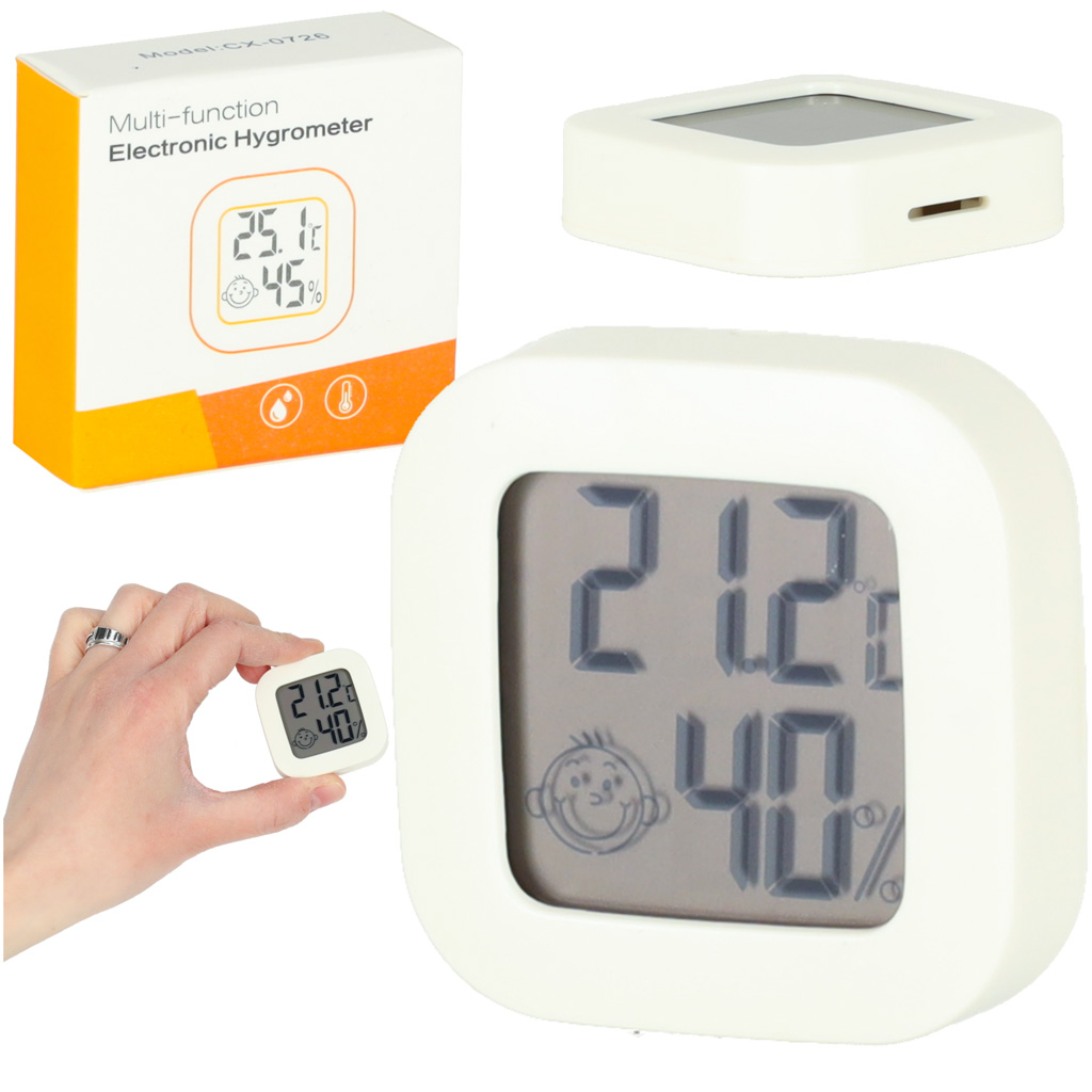 Digitaalne toatemperatuuri ja niiskuse mõõtja seade