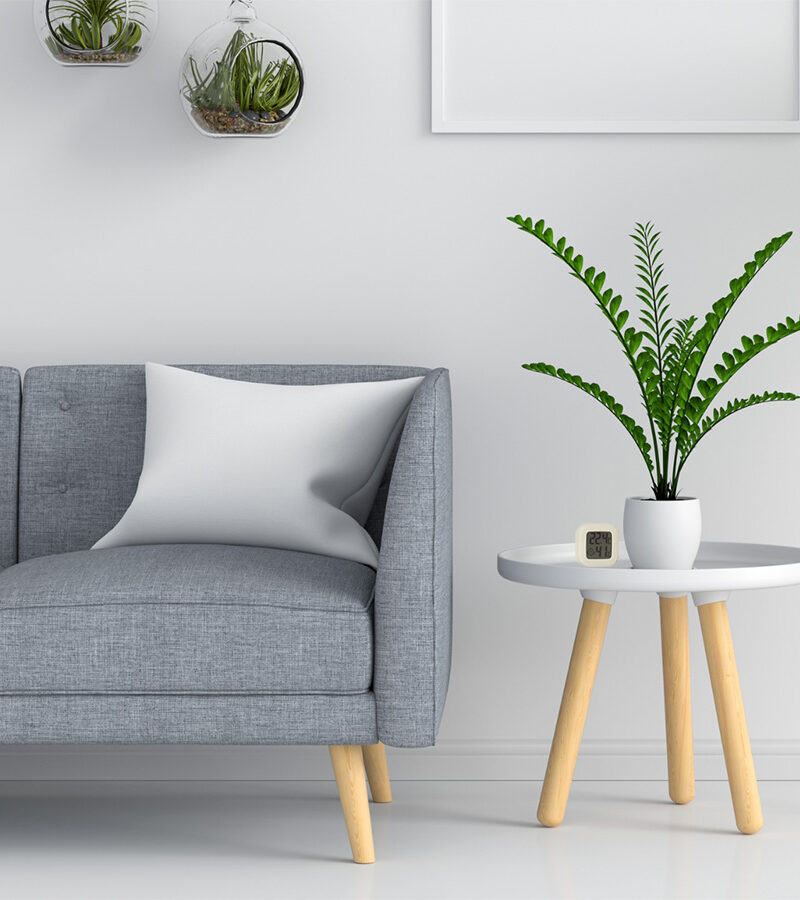 Täpne niiskuse ja temperatuuri jälgimine