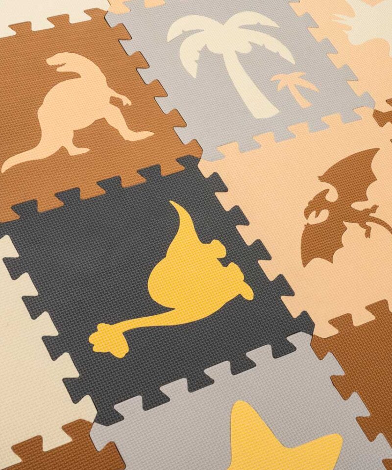 Mängumatt koos pusle elementidega