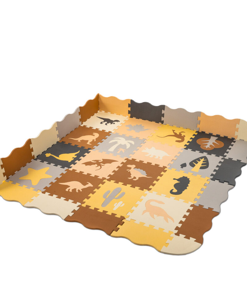 Mängumatt koos pusle elementidega