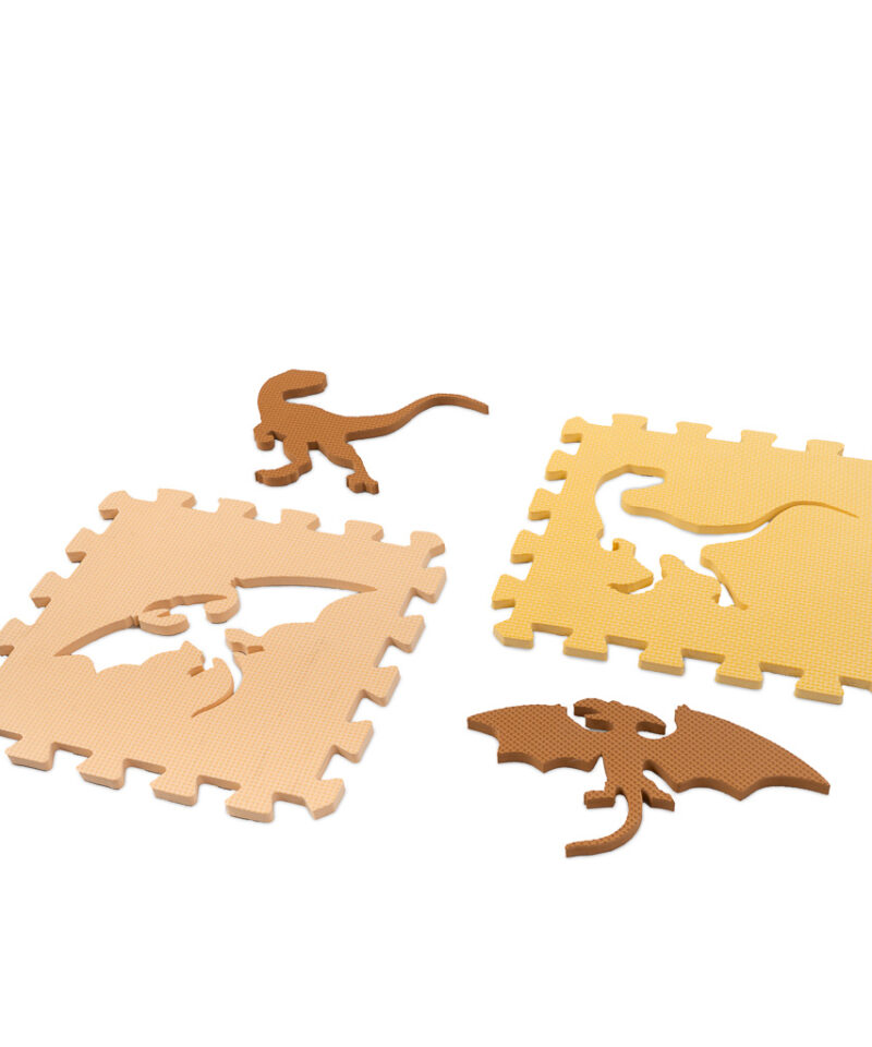 Mängumatt koos pusle elementidega