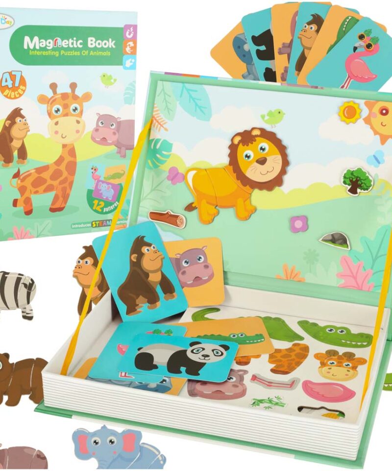 Magnetilised loomapildid lastele arendavad loovust