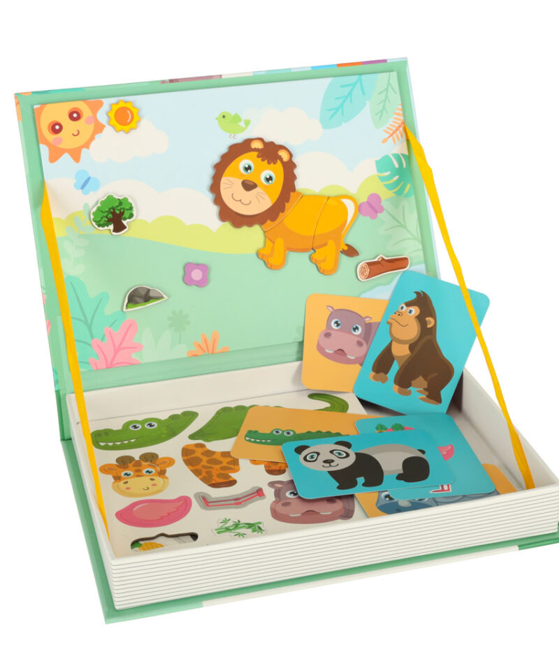 Värvikad loomapildid magnetpusles