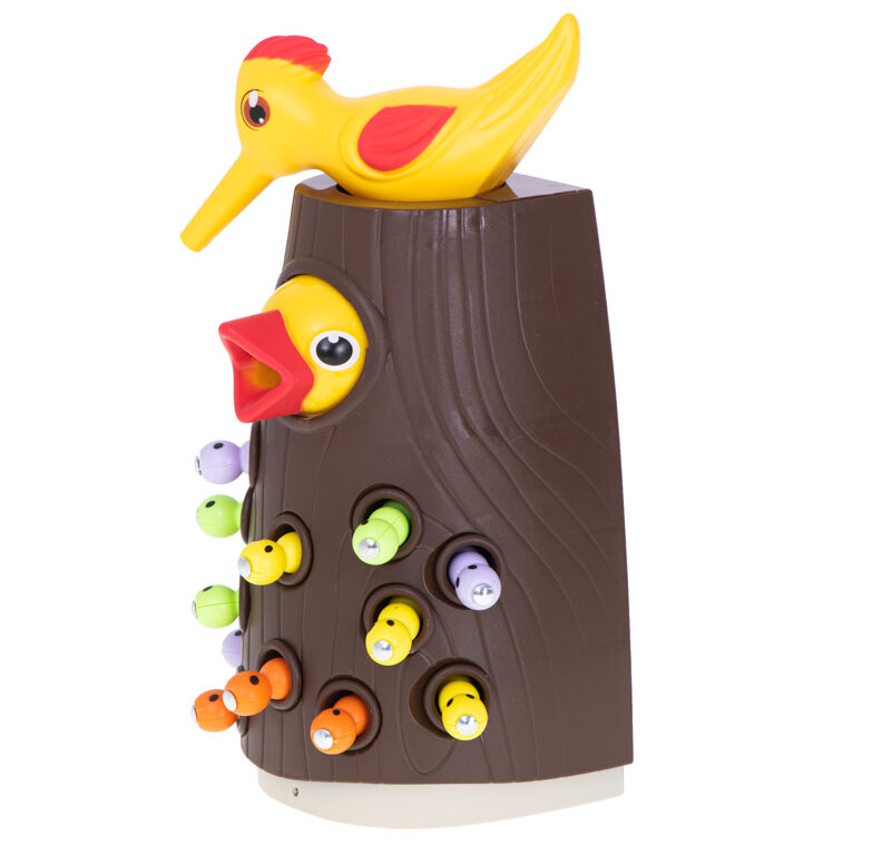 Värvikas magnetiline linnumäng