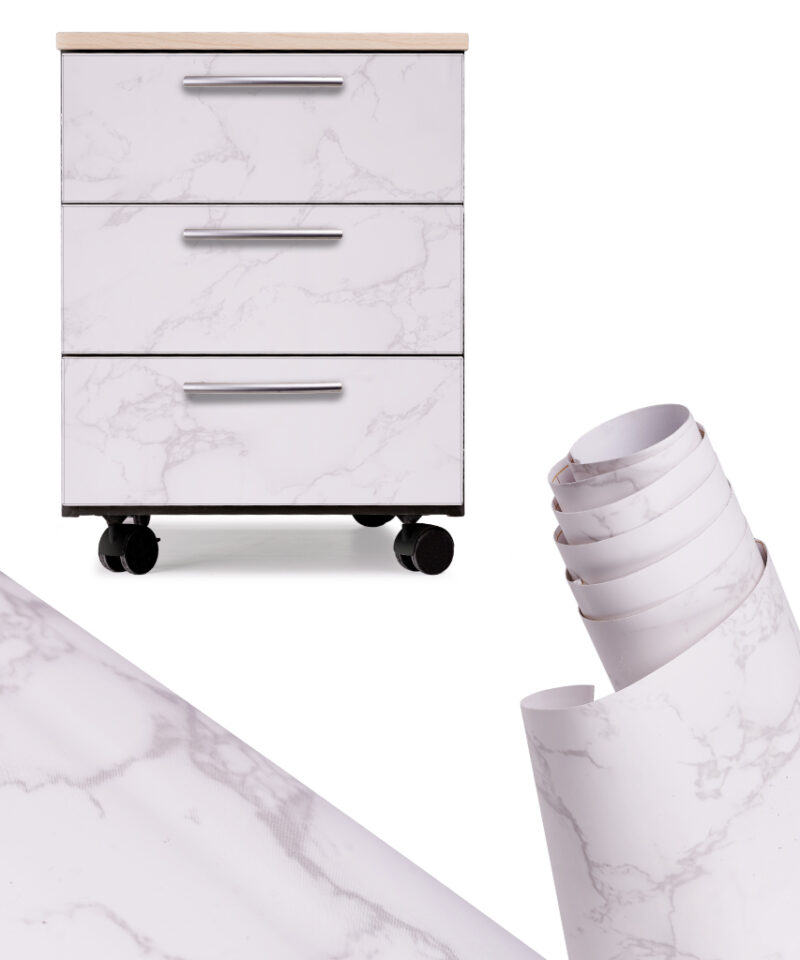 Isekleepuv marmorist viimistlusmaterjal kodu värskendamiseks