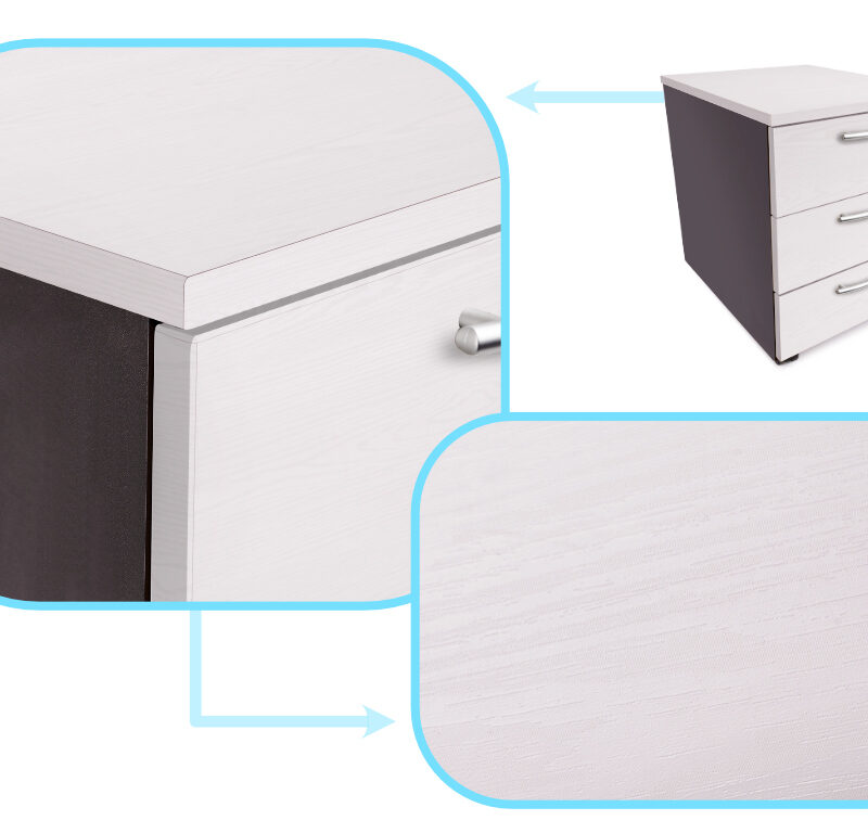 Stiilne valge tamme viimistlus