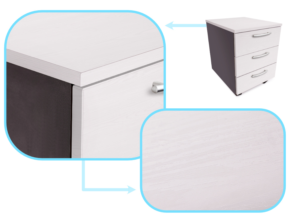 Stiilne valge tamme viimistlus