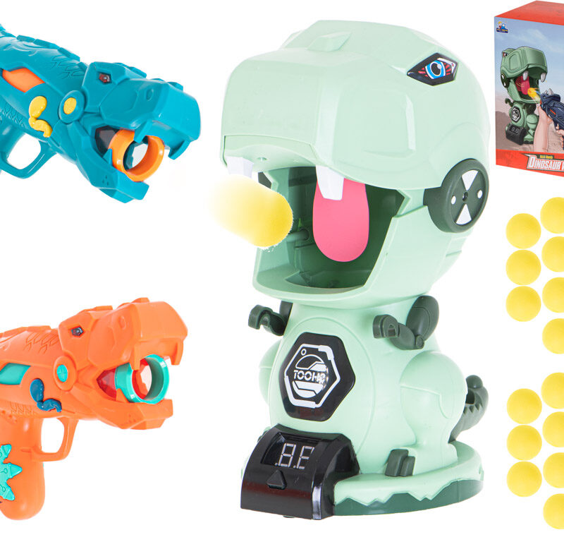 Dinosauruse sihtmäng lastele pildil