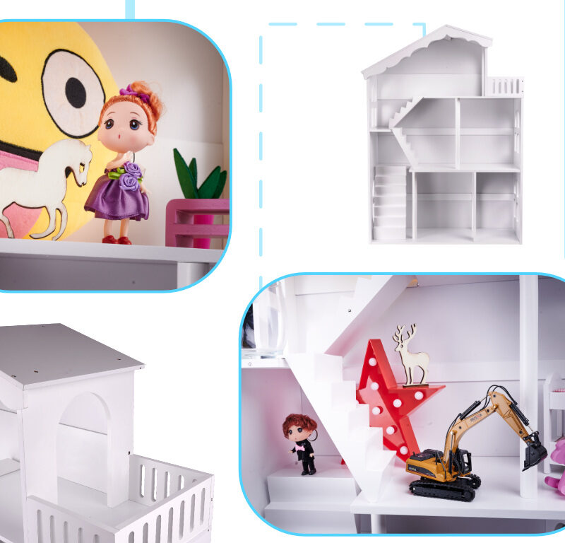 Raamaturiiul ja mängumaja ühes