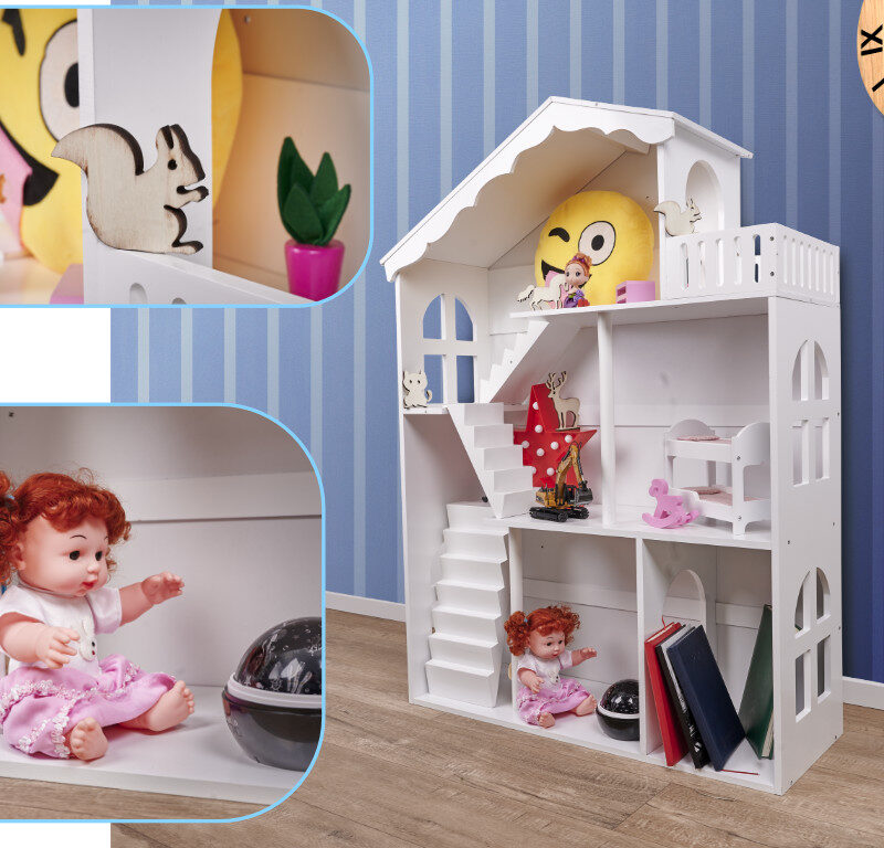 Keskkonnasõbralik raamaturiiul lastele