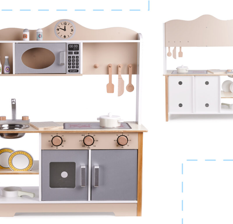 Laste köök turvalisest materjalist