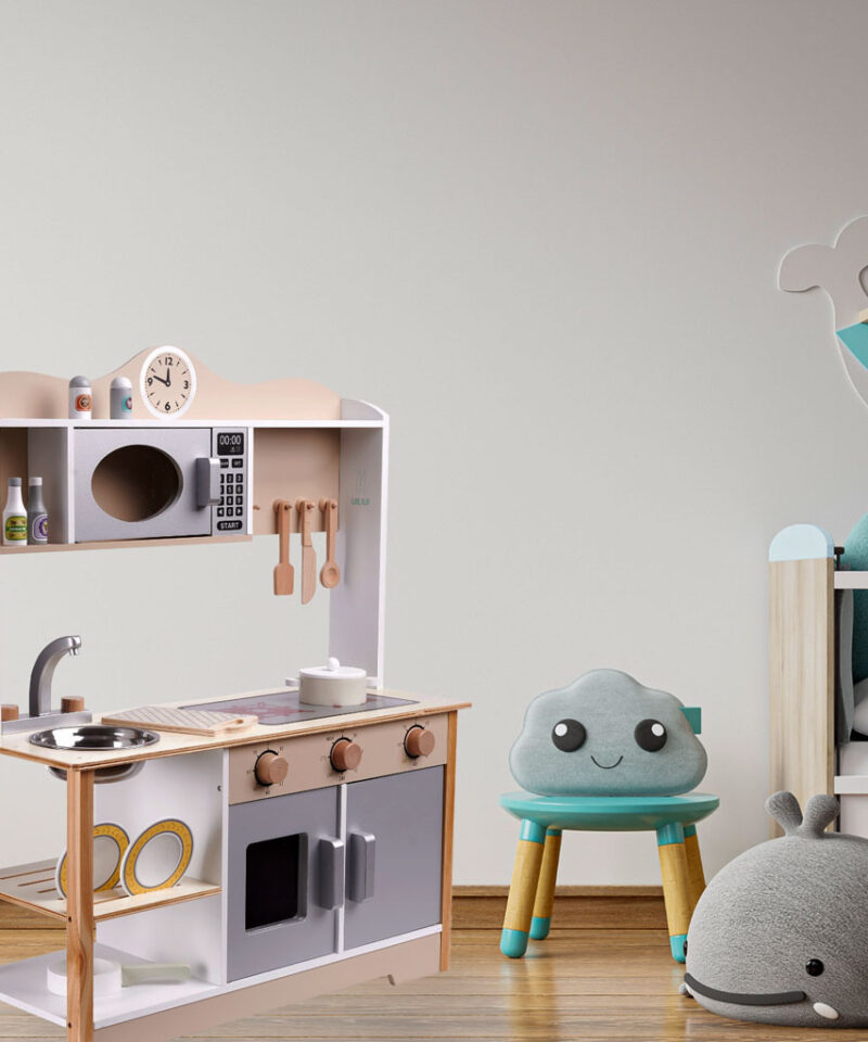 Mänguköök lihtne kokku panna