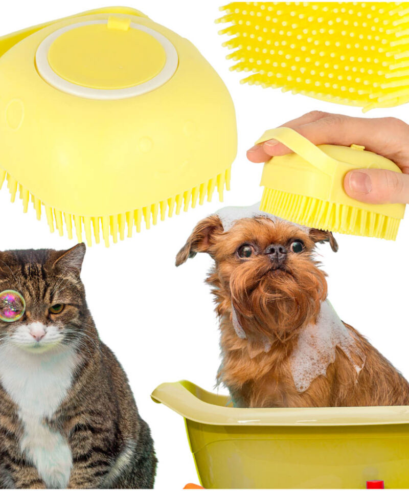 Silikoonist lemmikloomade pesuhari