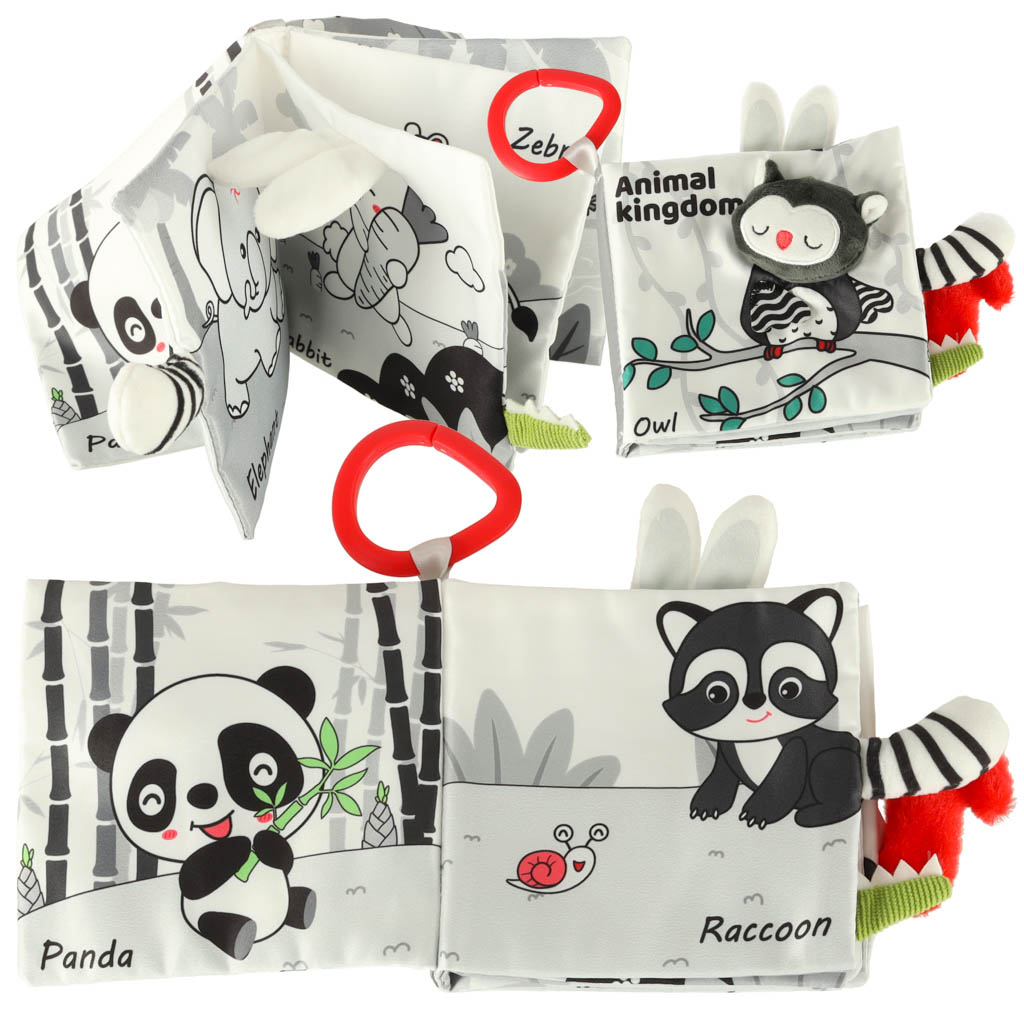 Sensoorne raamat erinevate loomadega