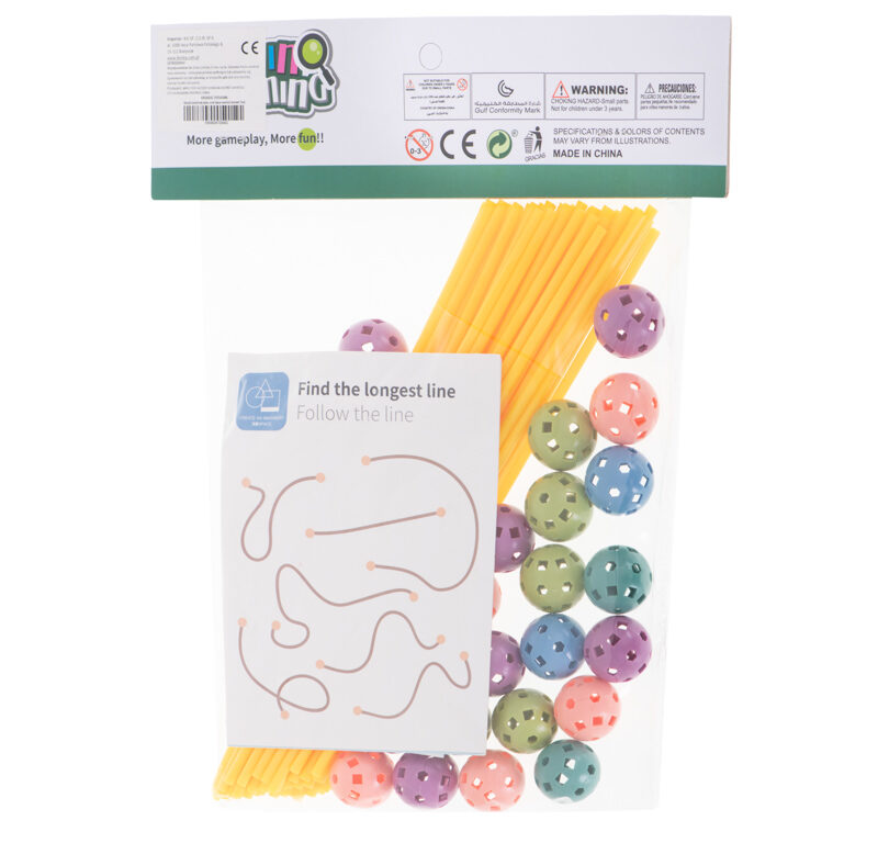 Laste ehituskomplekt unikaalsete struktuuride loomiseks