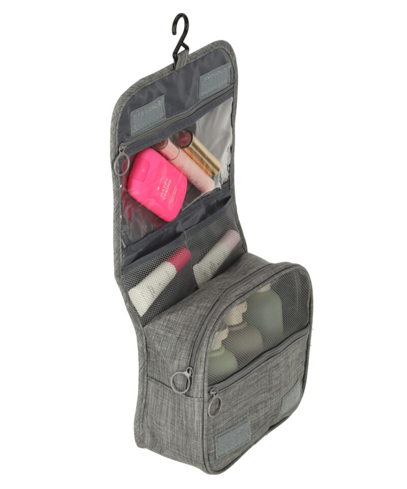 Mugav kosmeetikakott reisimiseks