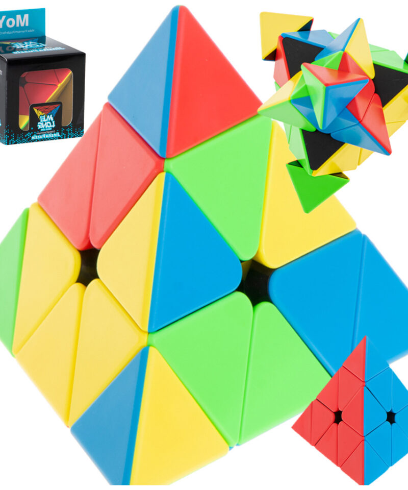 Kompaktne püramiidkuubik reisile kaasa