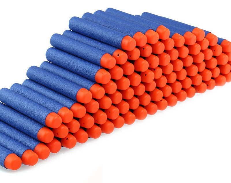 Vahtnooled mängupüstolile sinises toonis