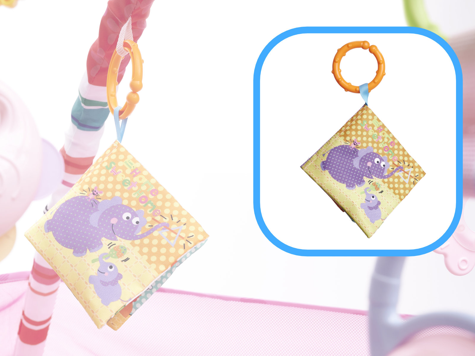 Multifunktsionaalne ja hõlpsasti hoiustatav mängumatt