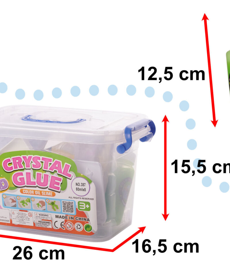 Kunstiteoste loomine kristallgeeliga