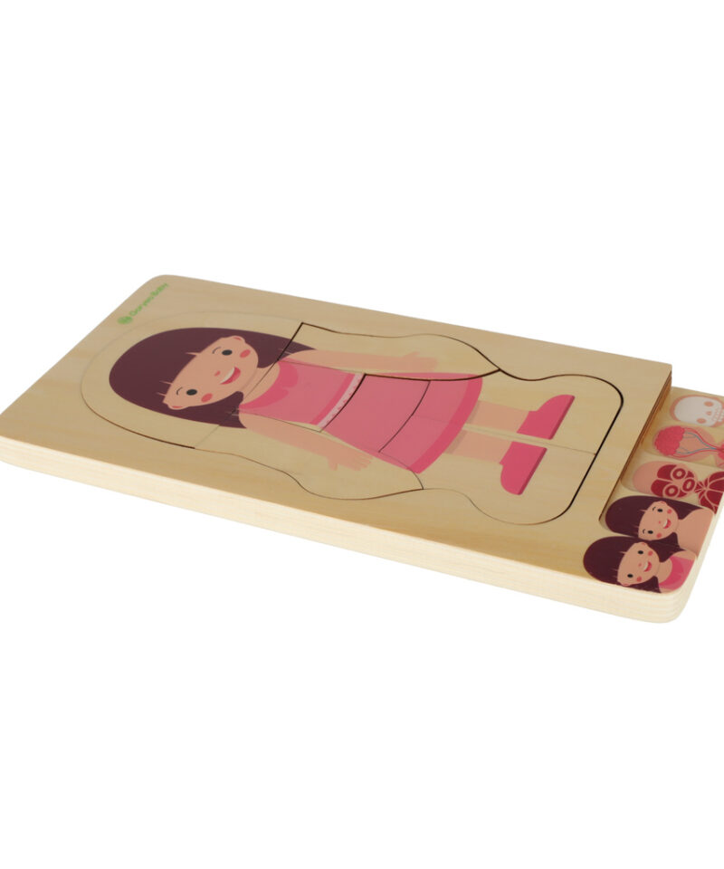 Montessori meetodiga keha pusle