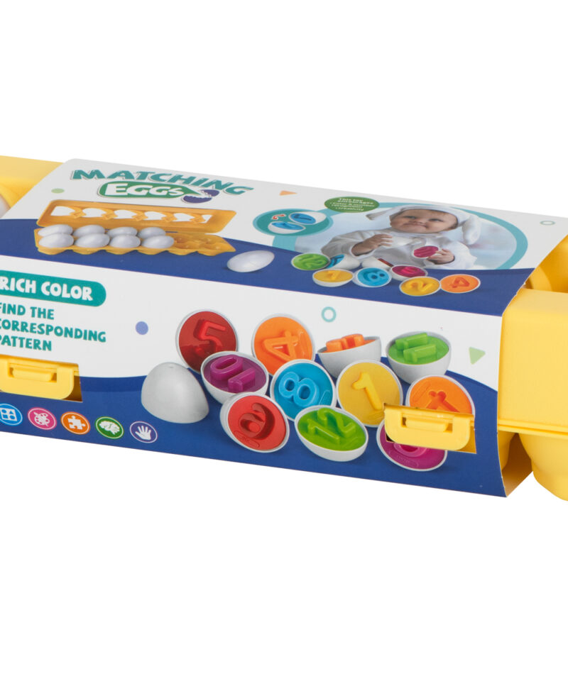 Hariv munade kujundite sorteerija mänguasi