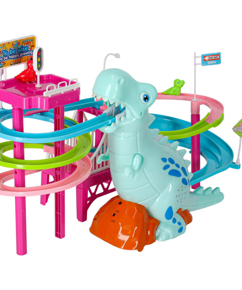 Lastele mõeldud dinosauruste võidusõidurada