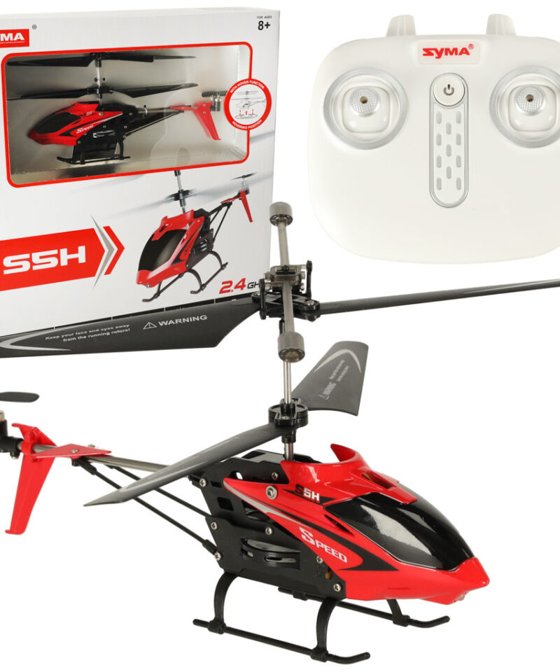 Kaugjuhitav helikopter õhus