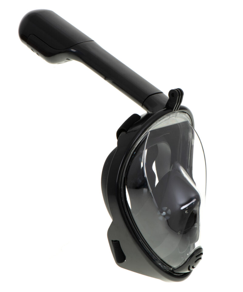 Must L/XL suuruses snorkeldamismask