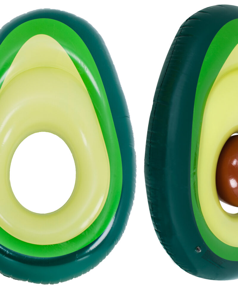 Delfiinimustriline täispuhutav madrats vees