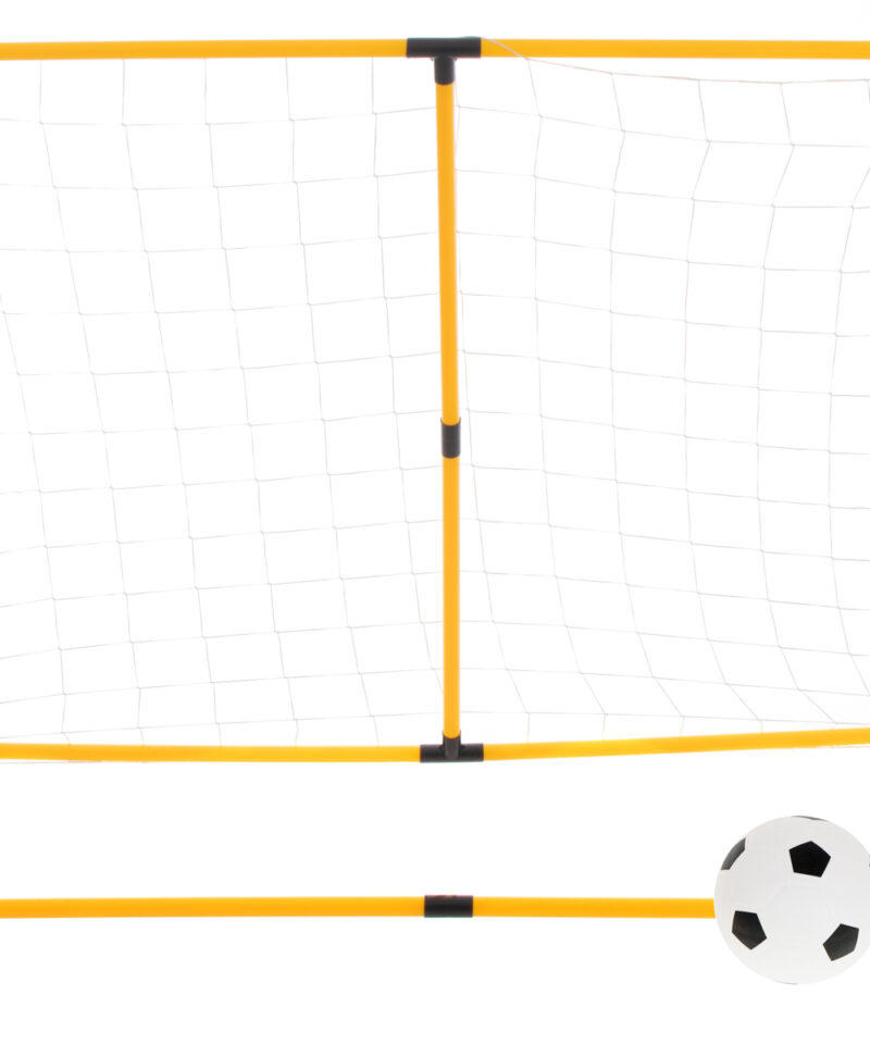 Komplektis suur värav ja treeningmatt