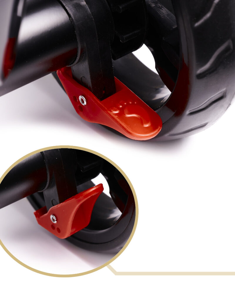 Kolmerattaline lasteratas pehme istmega