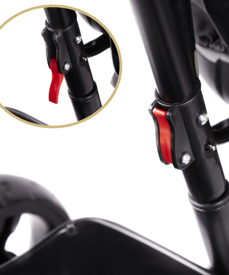 Kolmerattaline lasteratas pehme istmega