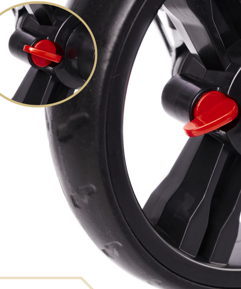 Kolmerattaline lasteratas pehme istmega