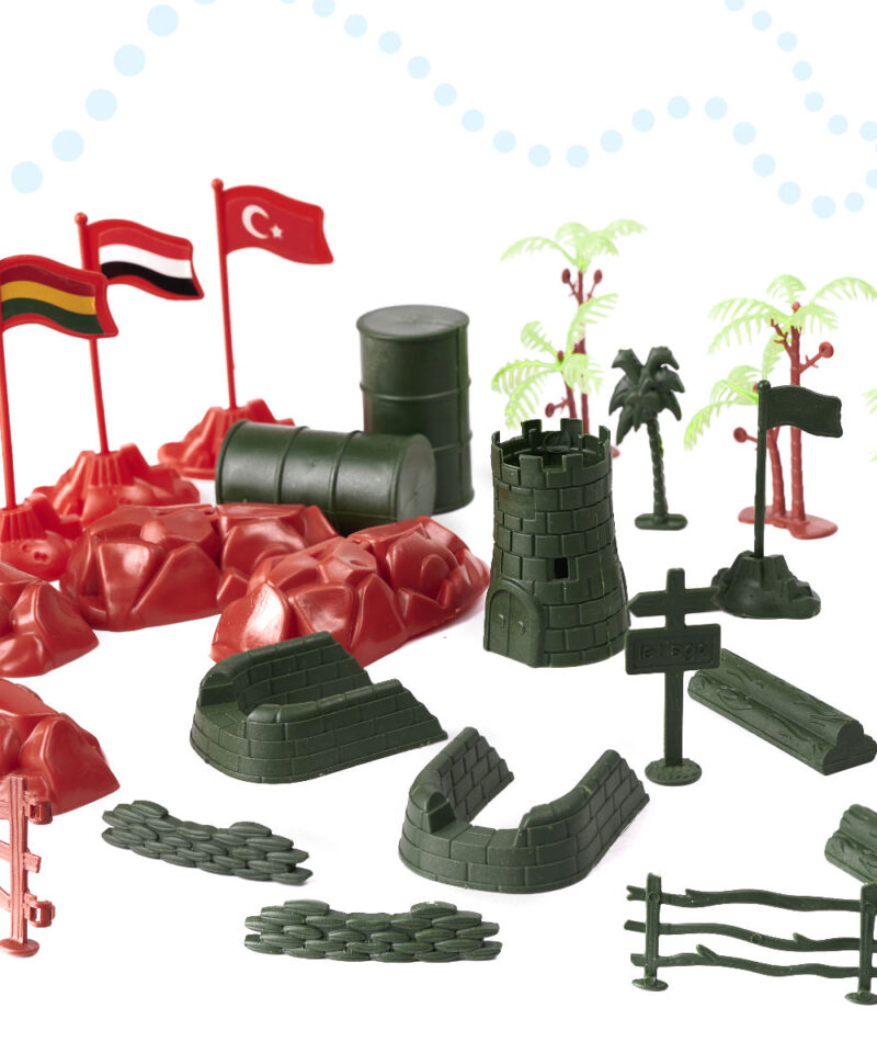 Arendav sõjaväe mängukomplekt