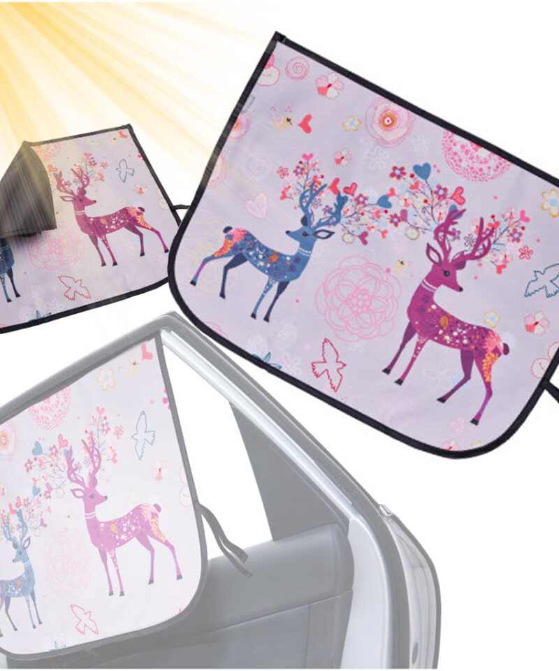 Magnetkardin autoaknale päikesekaitseks