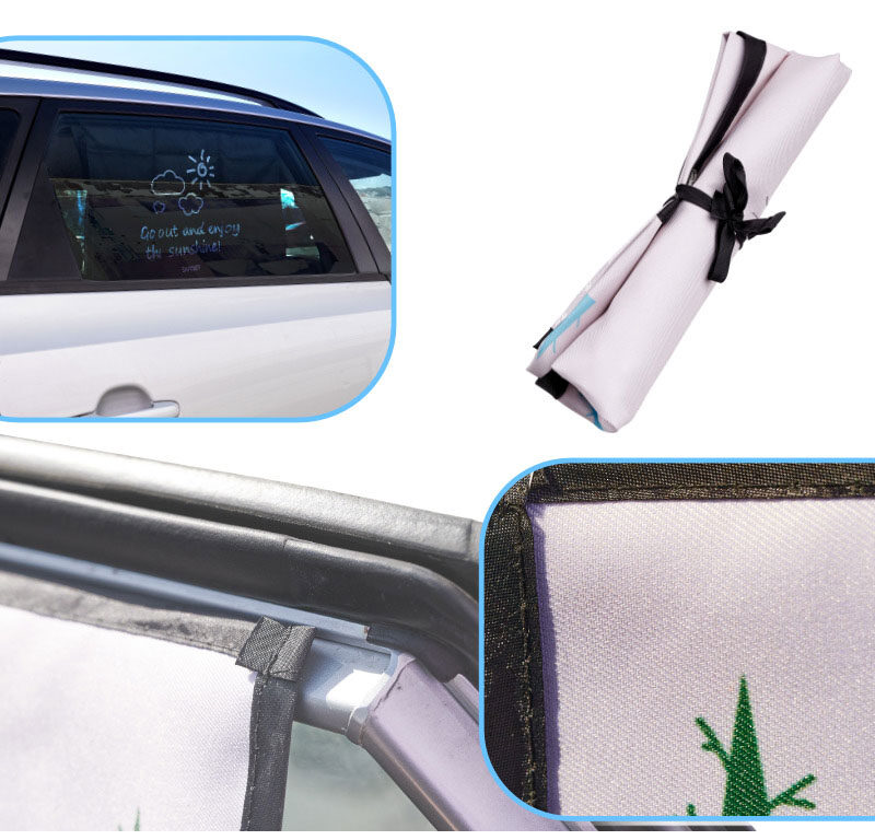 Auto päikesesirm lihtsa paigaldusega
