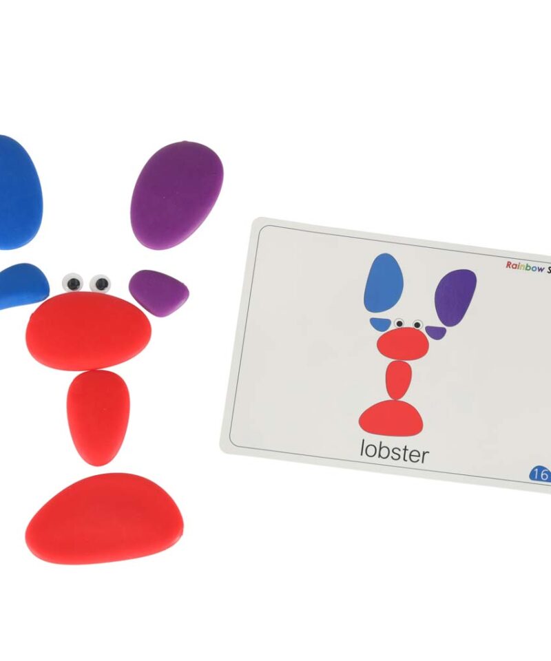 Õppimiskivid koos praktilise hoiustamiskarbiga