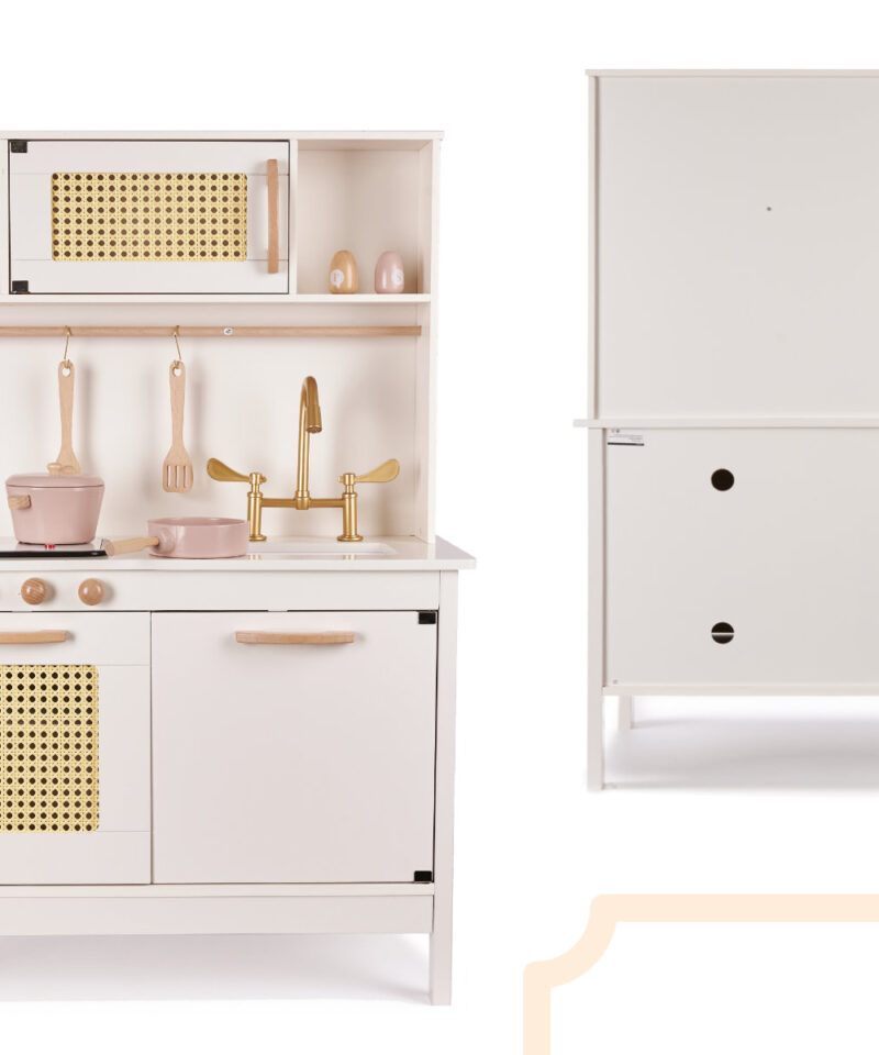 Retro mänguköök koos köögitarvikutega