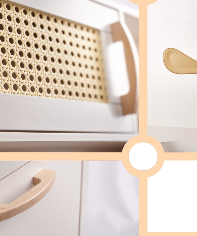 Lastele mõeldud puidust köögikomplekt