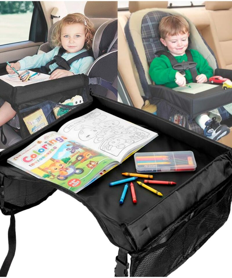 Poolümar disain hoiab esemed laual