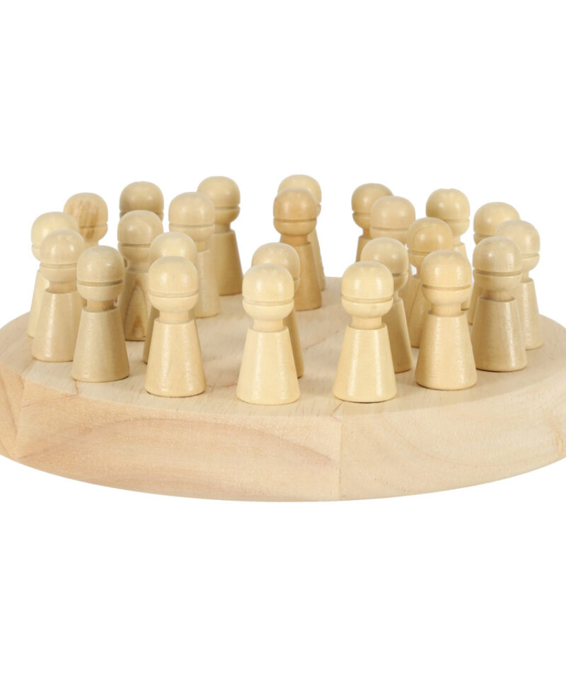 Puidust värvide sobitamise mäng lastele